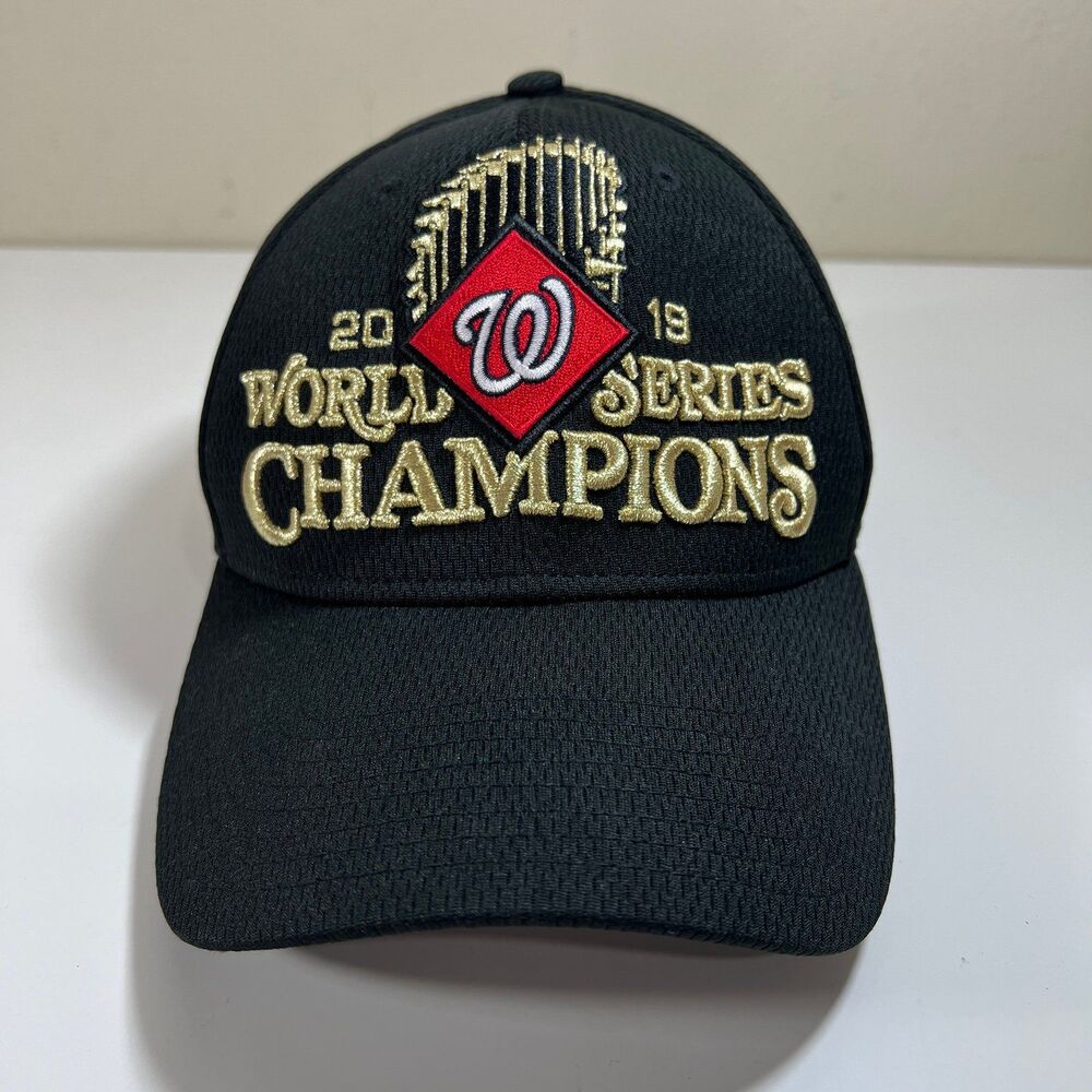 New Era MLB Washington Nationals 2019 World Series Champions On Field Hat Cap OS